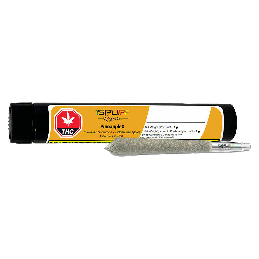 1 SPLIFF RESERVE PINEAPPLEX GLSS (S) PRE-ROLL 1G X 1