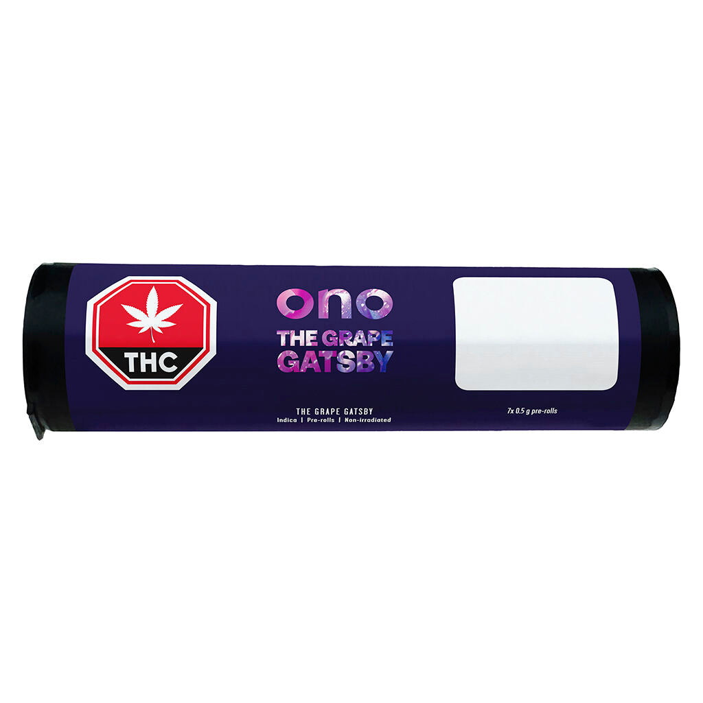 ONO THE GRAPE GATSBY (IND) PRE-ROLL - 0.5G X 7