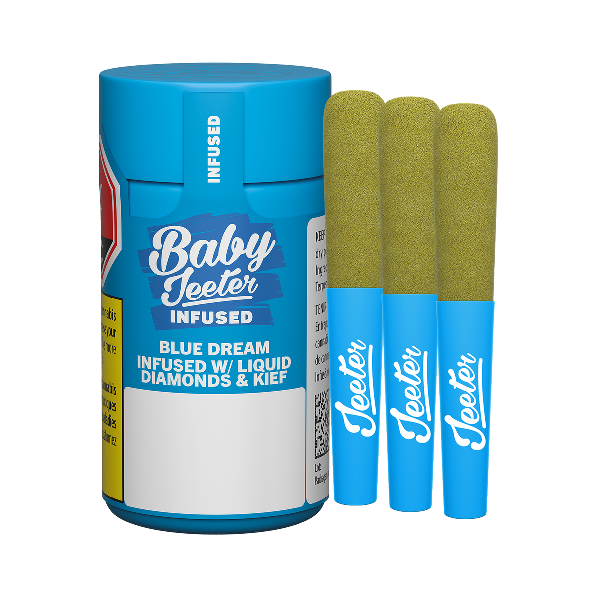 JEETER BABY JEETER BLUE DREAM (S) INF PRE-ROLL - 0.5G X 3