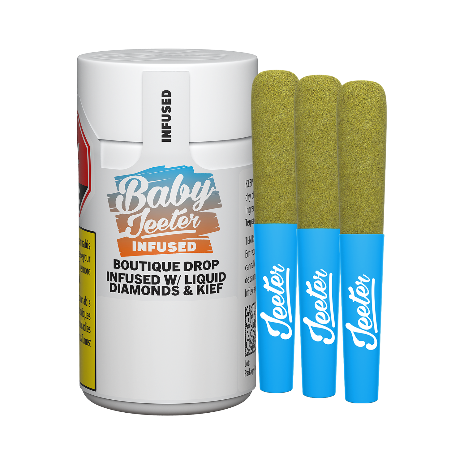 JEETER BABY JEETER BOUTIQUE DROP (H) INF PRE-ROLL - 0.5G X 3