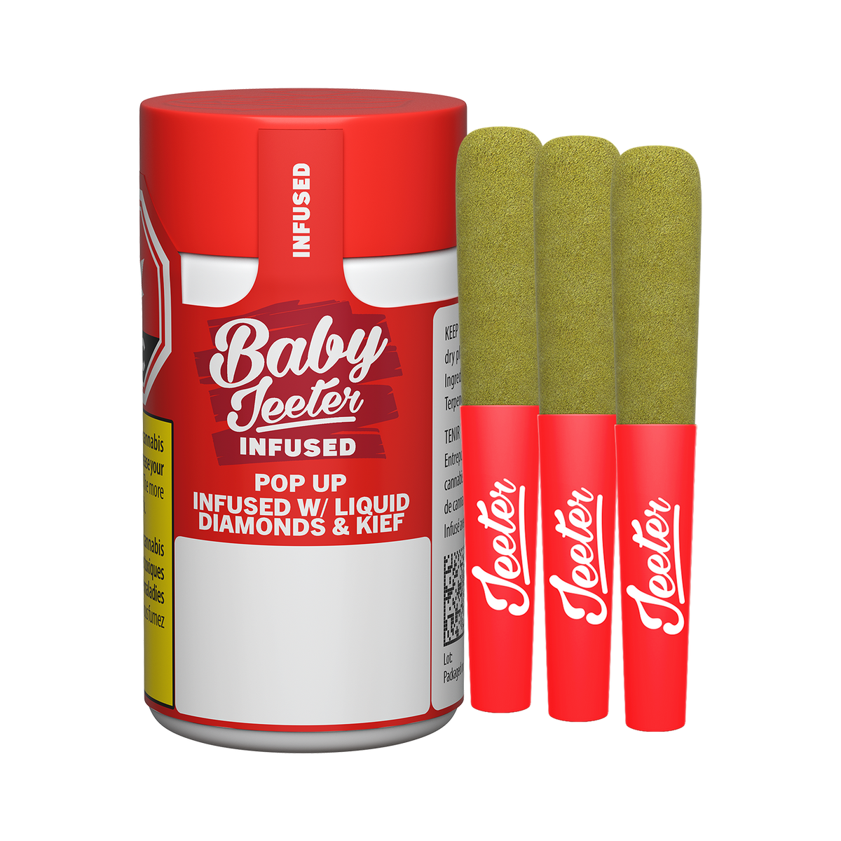 JEETER BABY JEETER POP UP (H) INF PRE-ROLL 0.5G X 3