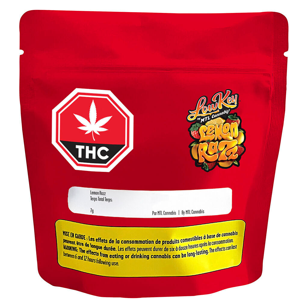 LOWKEY LEMON RAZZ (S) DRIED - 7G