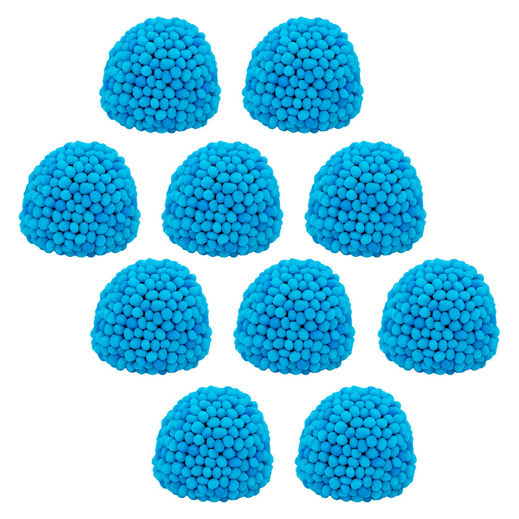 SUPER TOAST BLUE RAZZ ROSIN BITES (H) CHEW - 10MG THC X 10