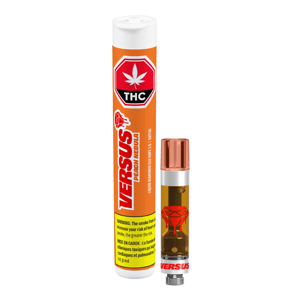 VERSUS PEACH NEBULA LIQUID DIAMOND (S) 510 - 1G