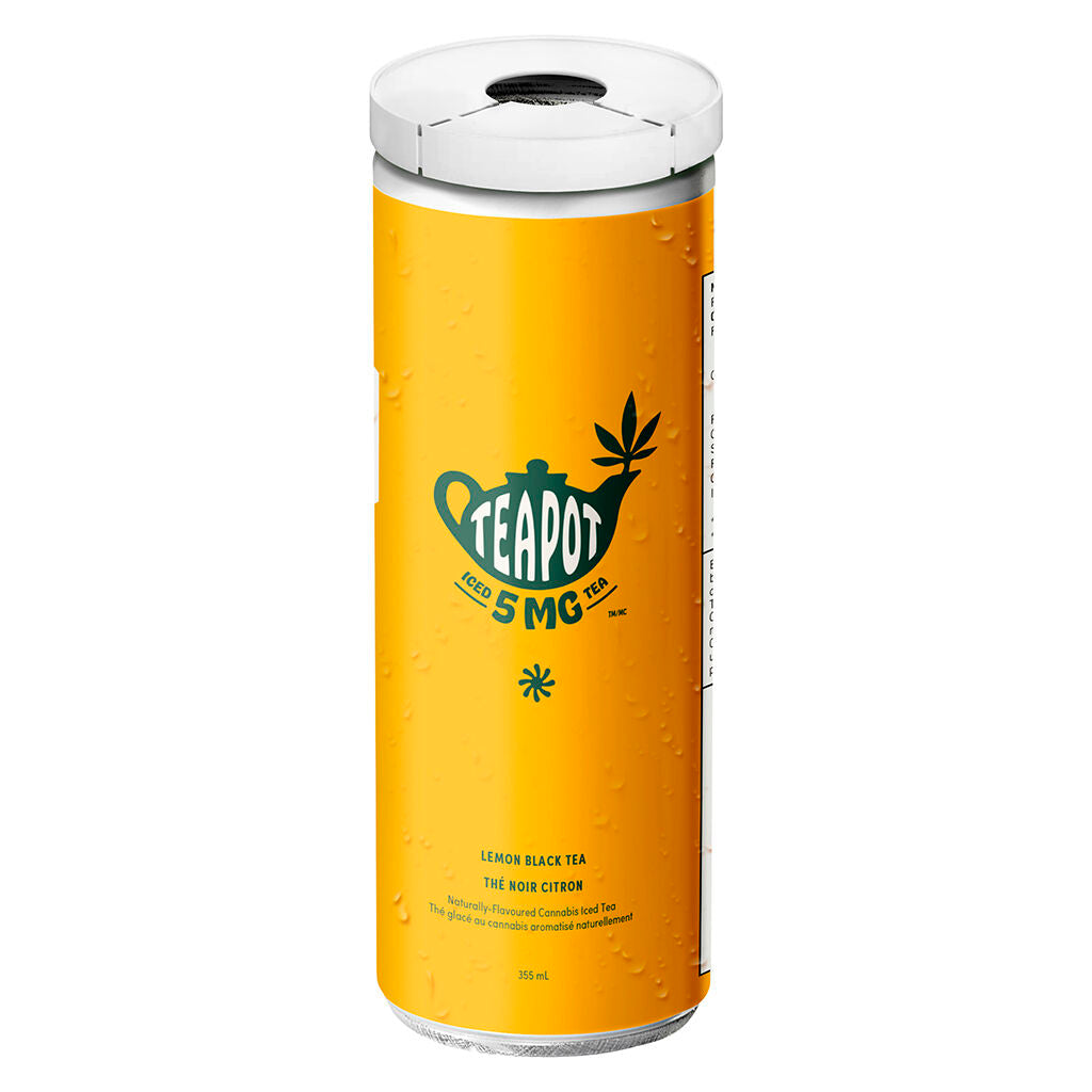 TEAPOT LEMON BLACK TEA CBD (S) BEV - 20MG CBD X 355ML
