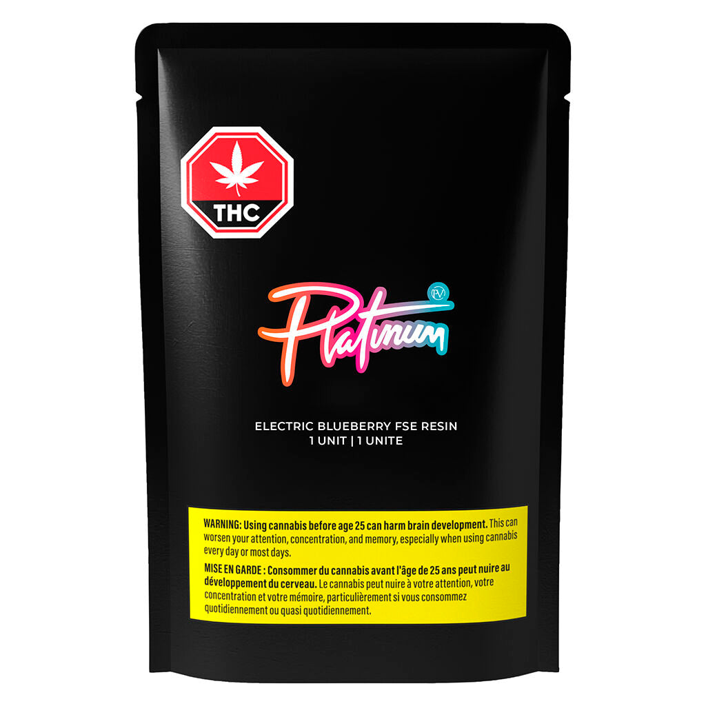 PLATINUM ELECTRIC BLUEBERRY FSE (IND) RESIN - 1G