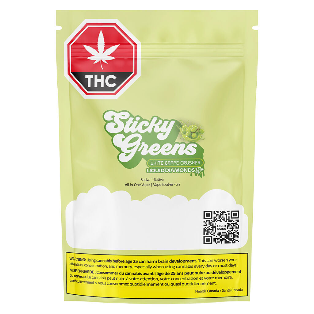 STICKY GREENS DRIPBAR WHITE GRAPE CRUSHER (S) PEN - 0.95G