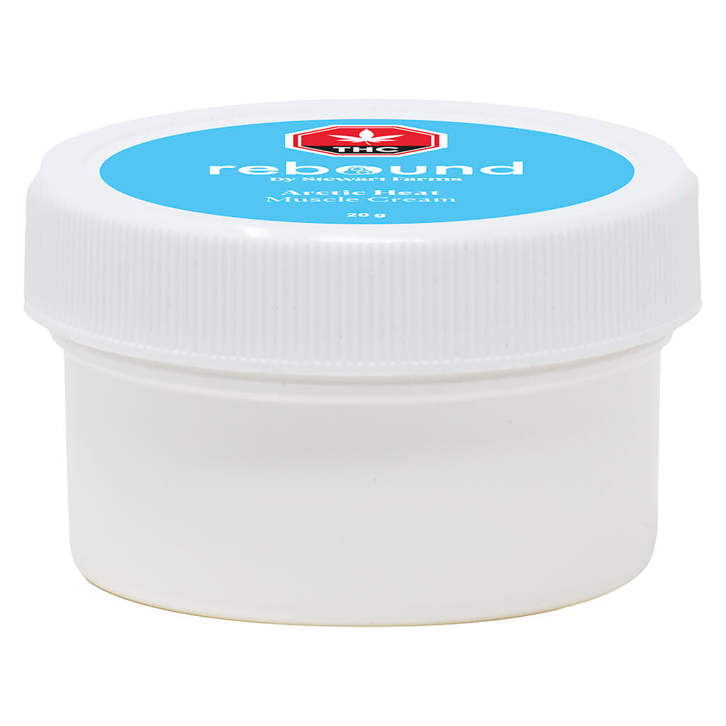 REBOUND ARCTIC HEAT MUSCLE THC:CBD SAMPLE (H) CREAM - 20G