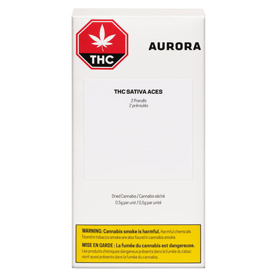 AURORA ACES THC (S) PRE-ROLL - 0.5G X 2