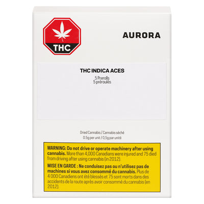 AURORA ACES THC (IND) PRE-ROLL - 0.5G X 5