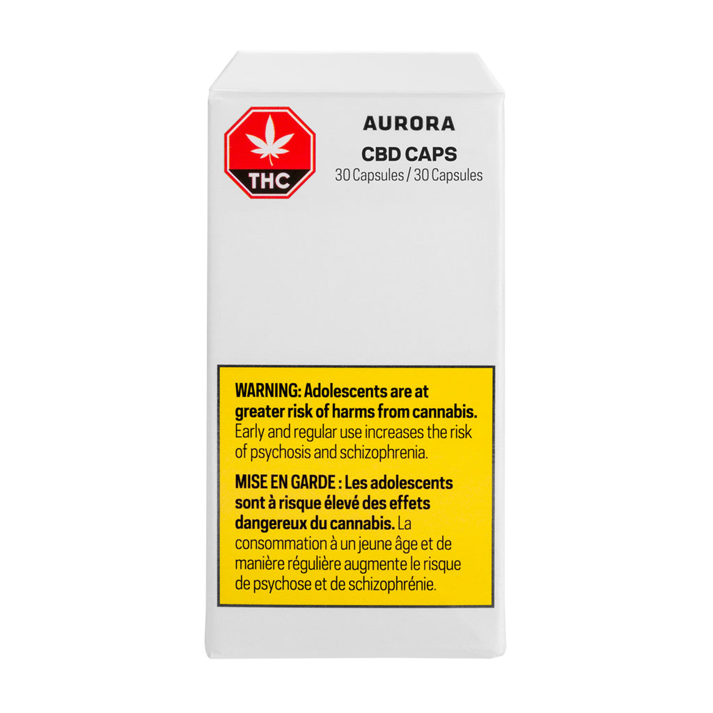 AURORA CBD (H) CAPSULES - 30 x 10MG