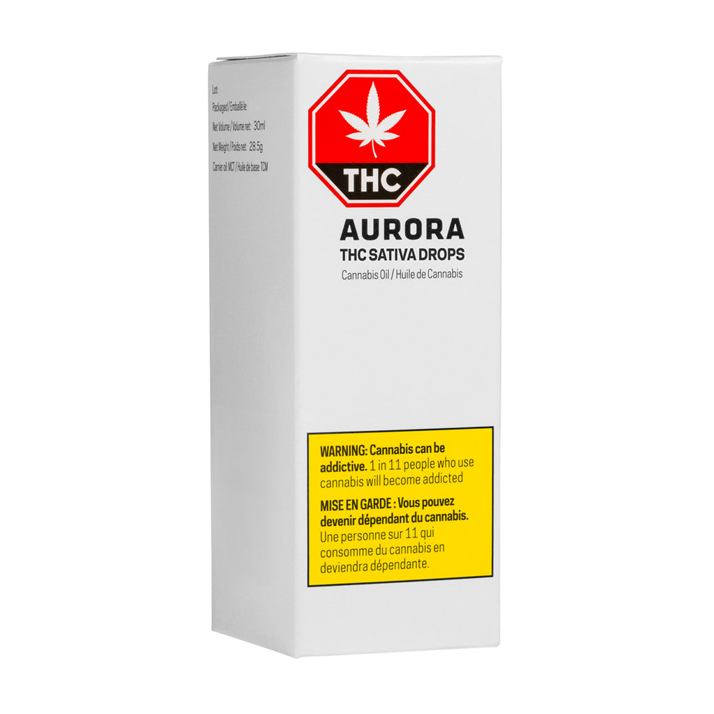 AURORA THC DROPS (S) OIL - 30ML