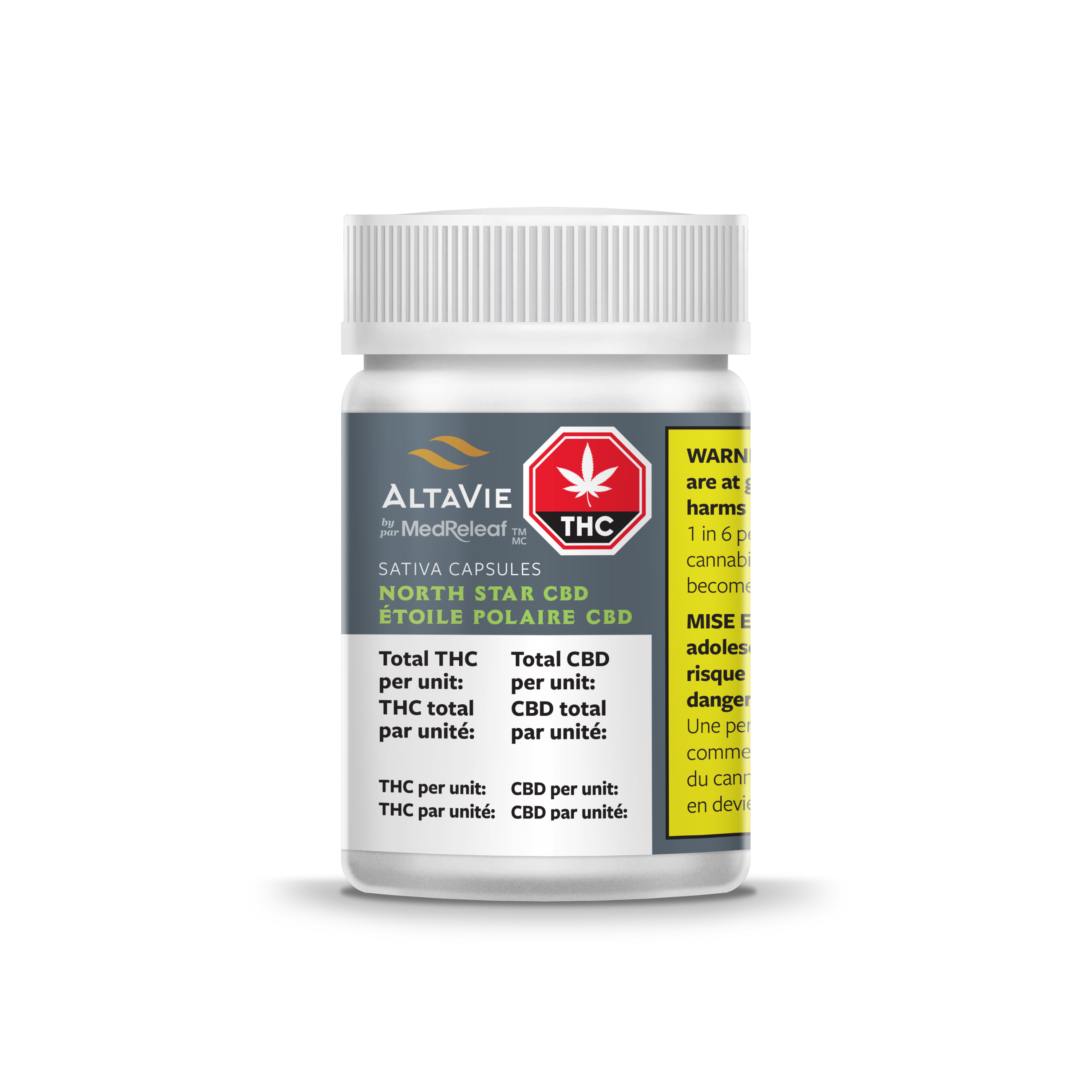 ALTA VIE NORTH STAR CBD (H) CAPSULES - 20MG CBD X 30