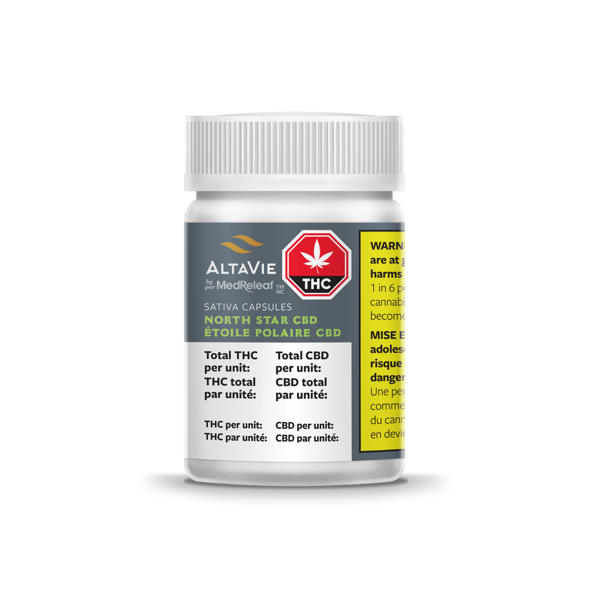 ALTA VIE NORTH STAR CBD (H) CAPSULES - 20MG CBD X 30