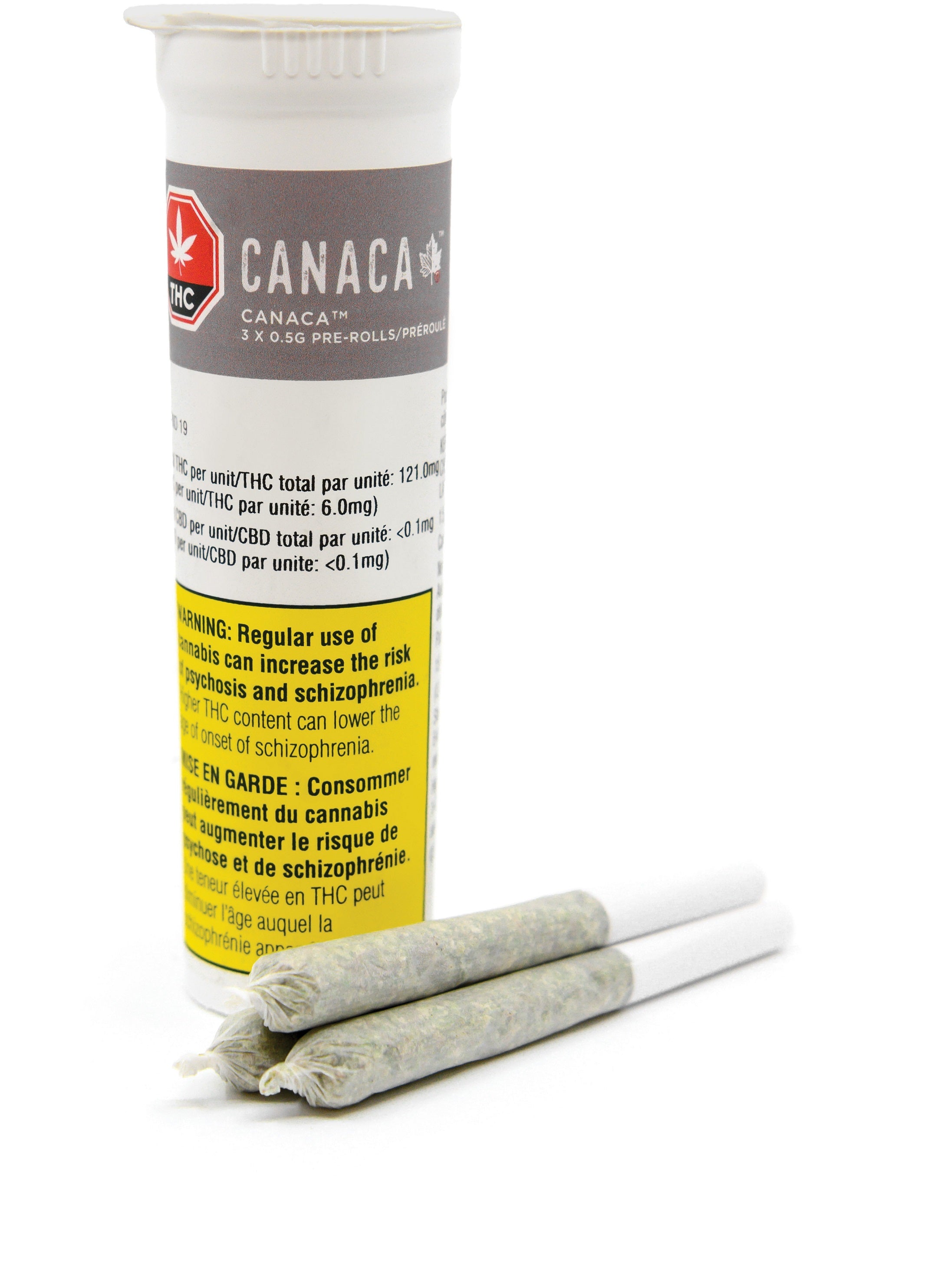 CANACA BLEND 19 (H) PRE-ROLL - 0.5G X 3