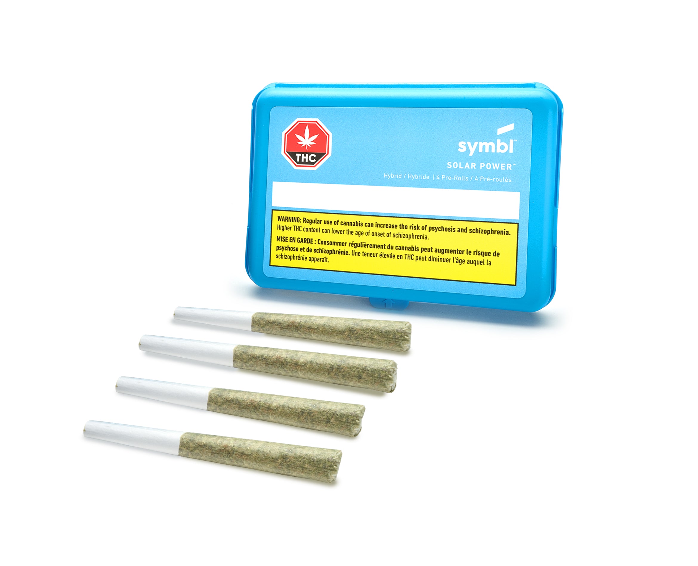 SYMBL SOLAR POWER (H) PRE-ROLL - 0.5G X 4