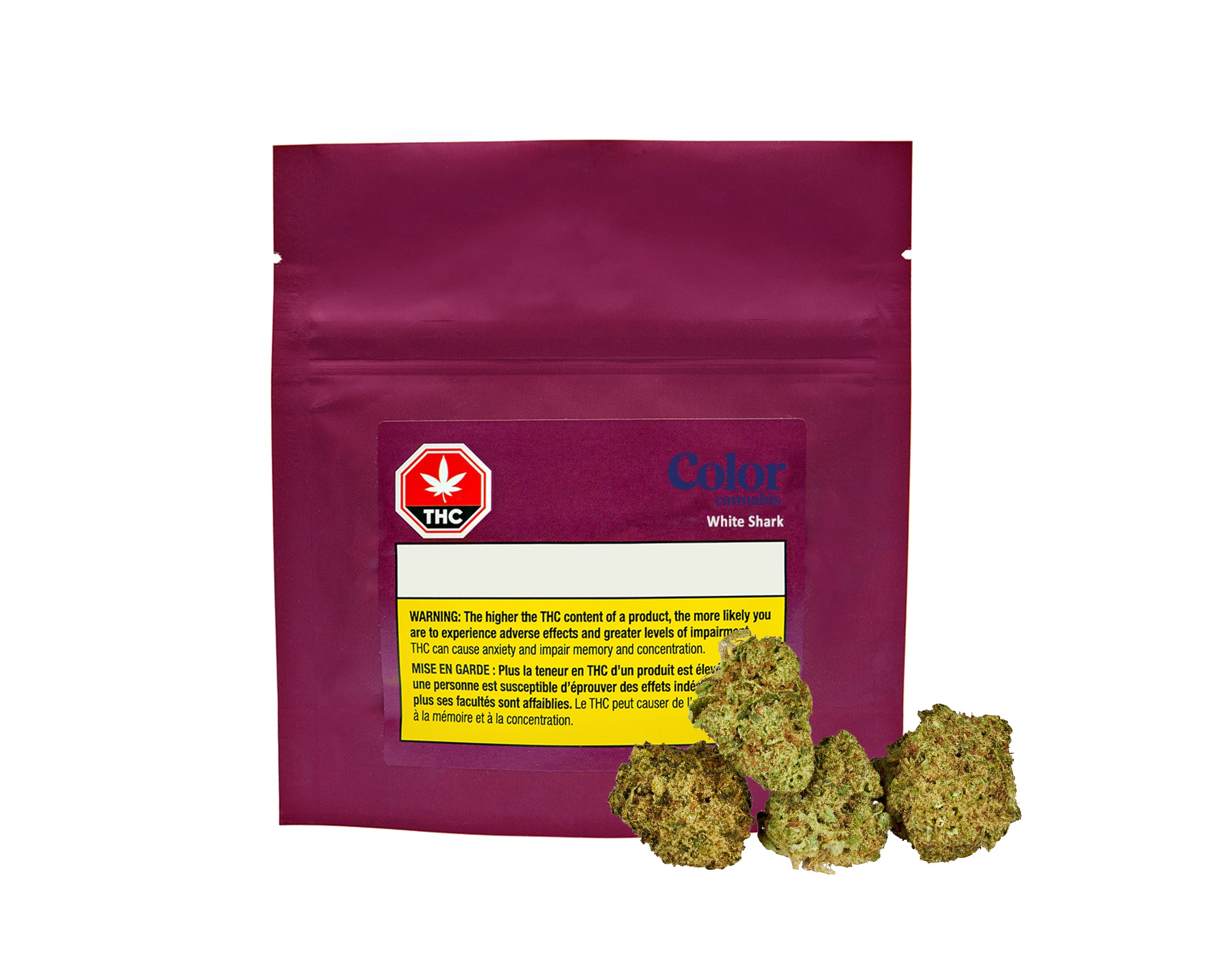 COLOR CANNABIS WHITE SHARK (S) DRIED - 3.5G