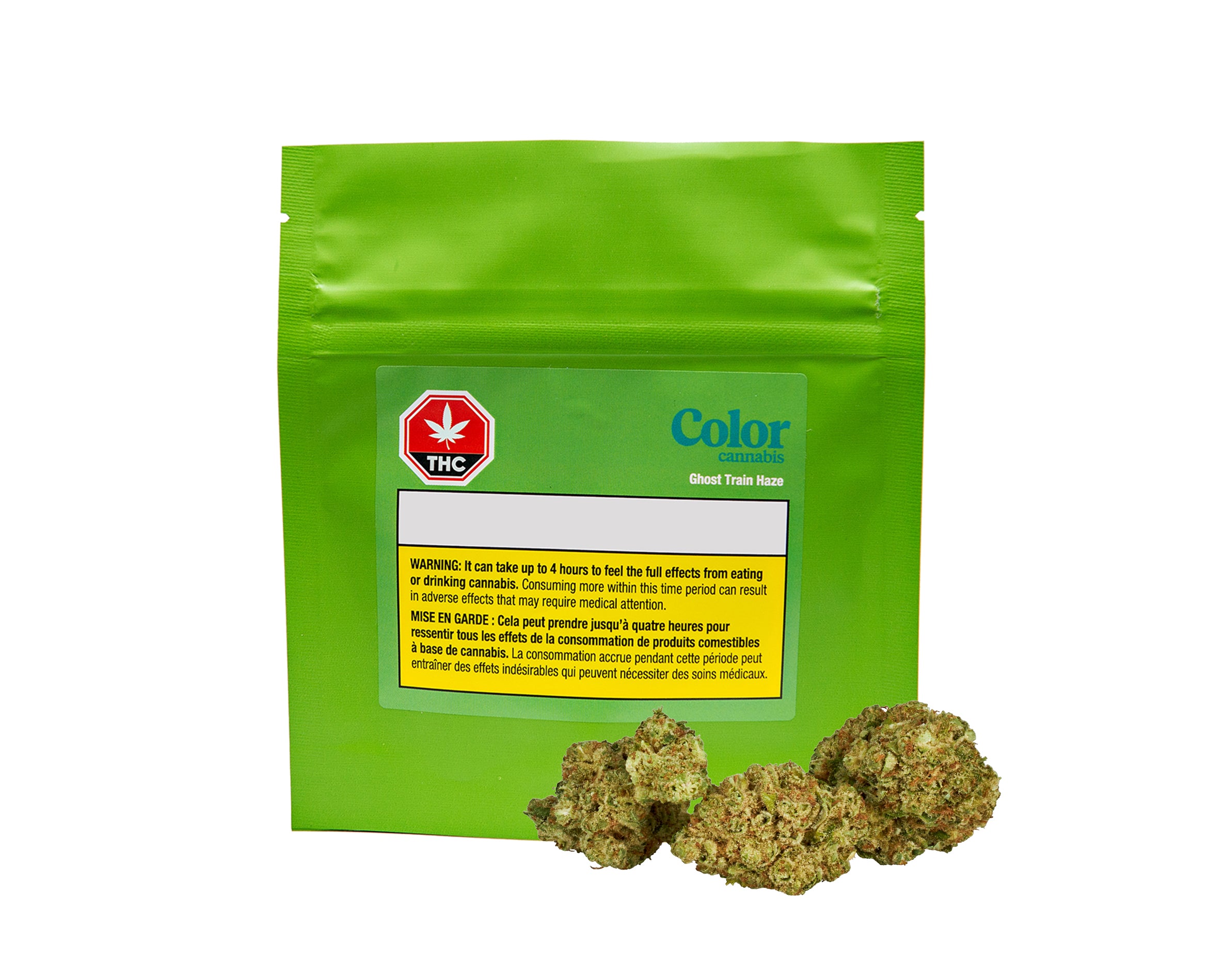 COLOR CANNABIS GHOST TRAIN HAZE (S) DRIED - 3.5G