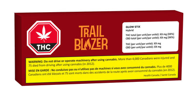 TRAILBLAZER GLOW STIX (H) PRE-ROLL - 0.5G X 1