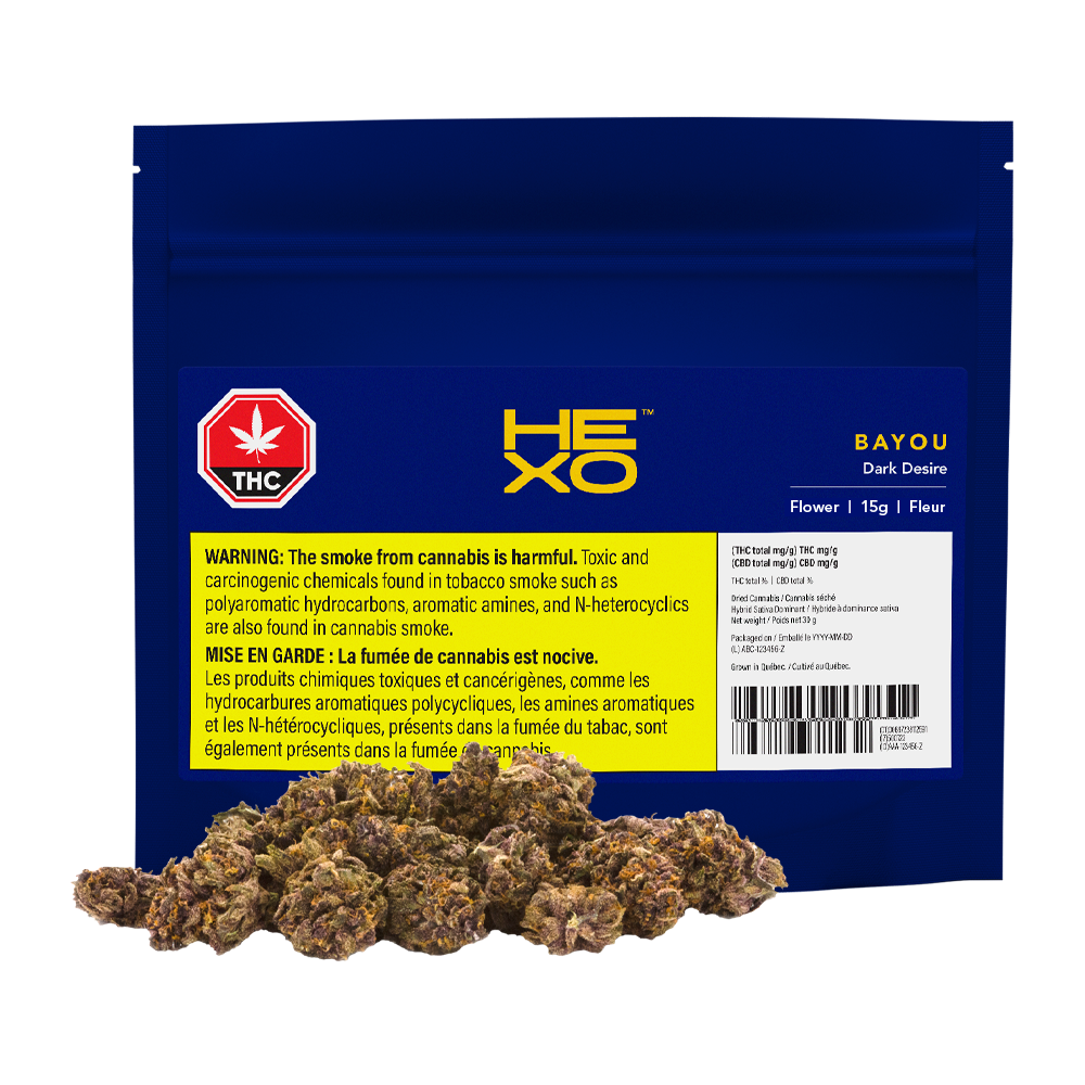 HEXO BAYOU FLOWER (IND) DRIED - 15G