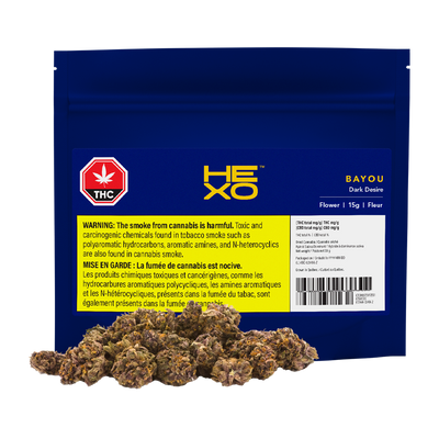 HEXO BAYOU FLOWER (IND) DRIED - 15G