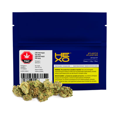 HEXO ATLANTIS FLOWER (H) DRIED - 3.5G