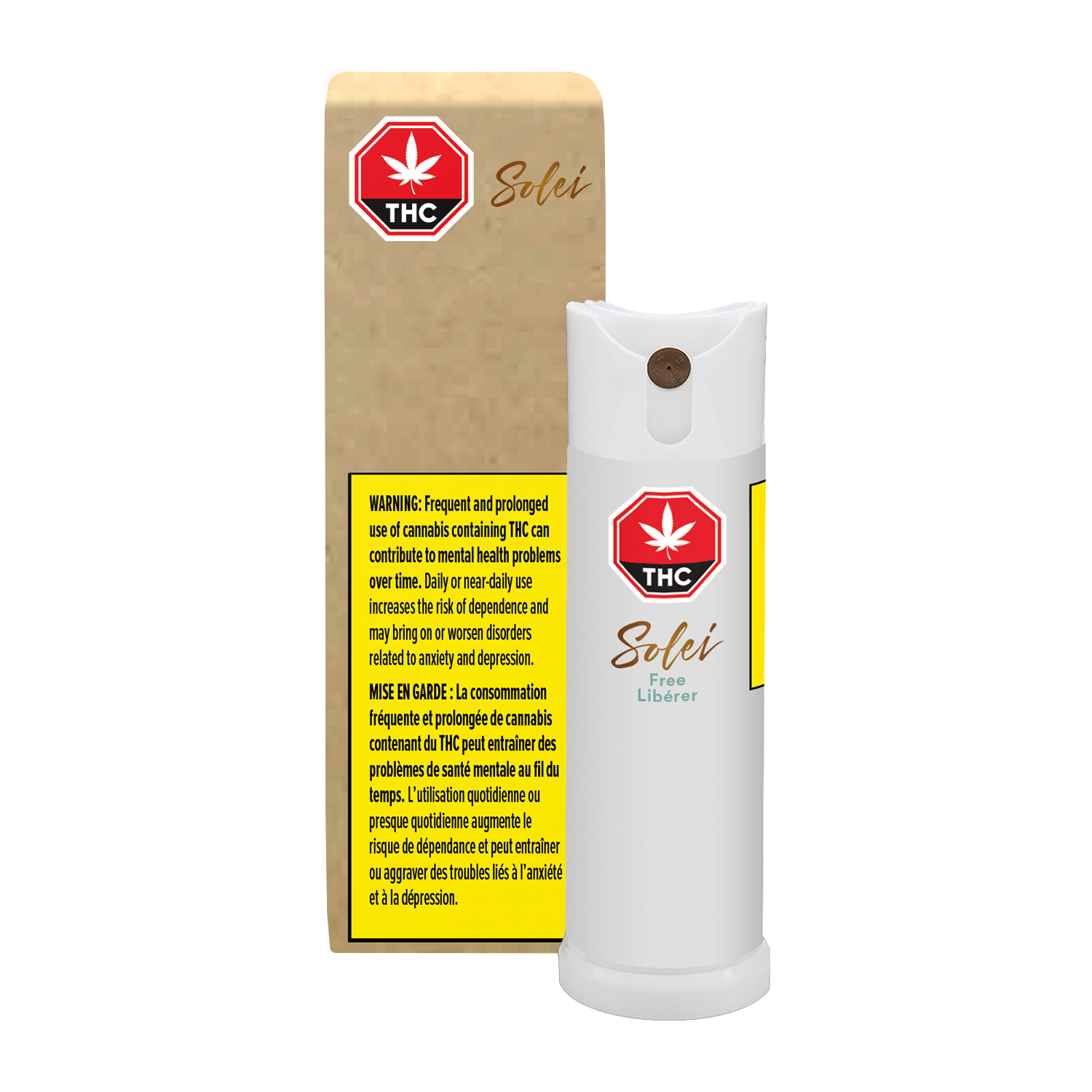 SOLEI FREE CBD (H) ORAL SPRAY - 15ML