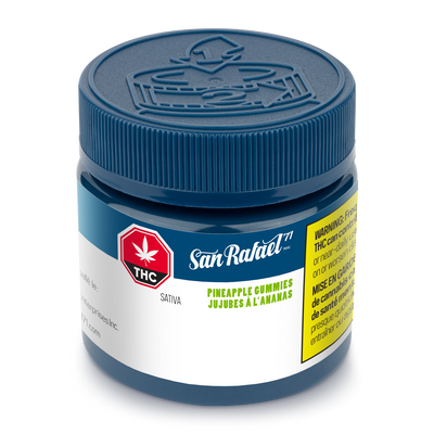 SAN RAFAEL 71 PINEAPPLE (S) CHEW - 2MG THC X 5