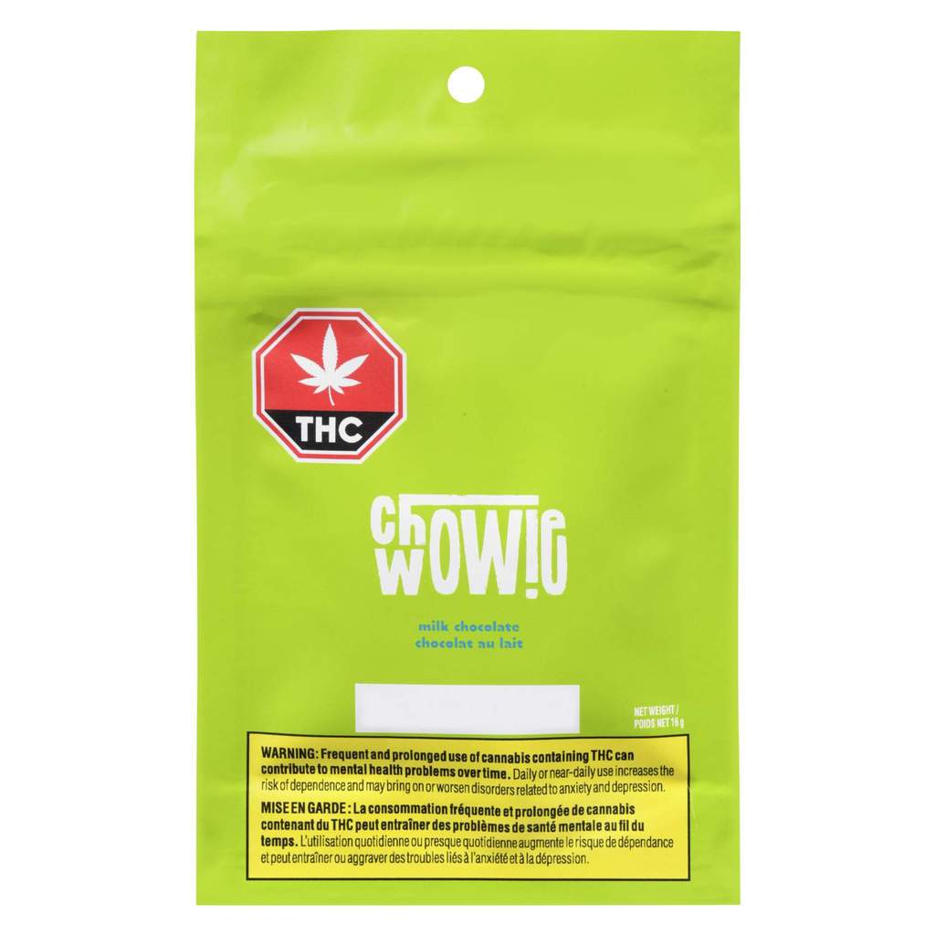 CHOWIE WOWIE MILK CHOCOLATE (H) CHOC - 10MG THC X 1