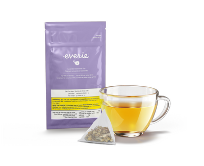 EVERIE LAVENDER CHAMOMILE (H) TEA BAGS - 10MG CBD X 3