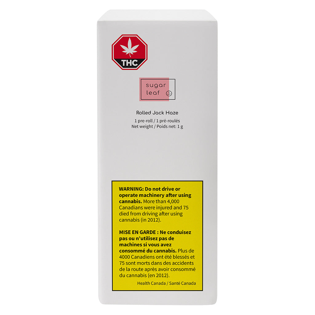 SUGARLEAF JACK HAZE (S) PRE-ROLL - 1G X 1