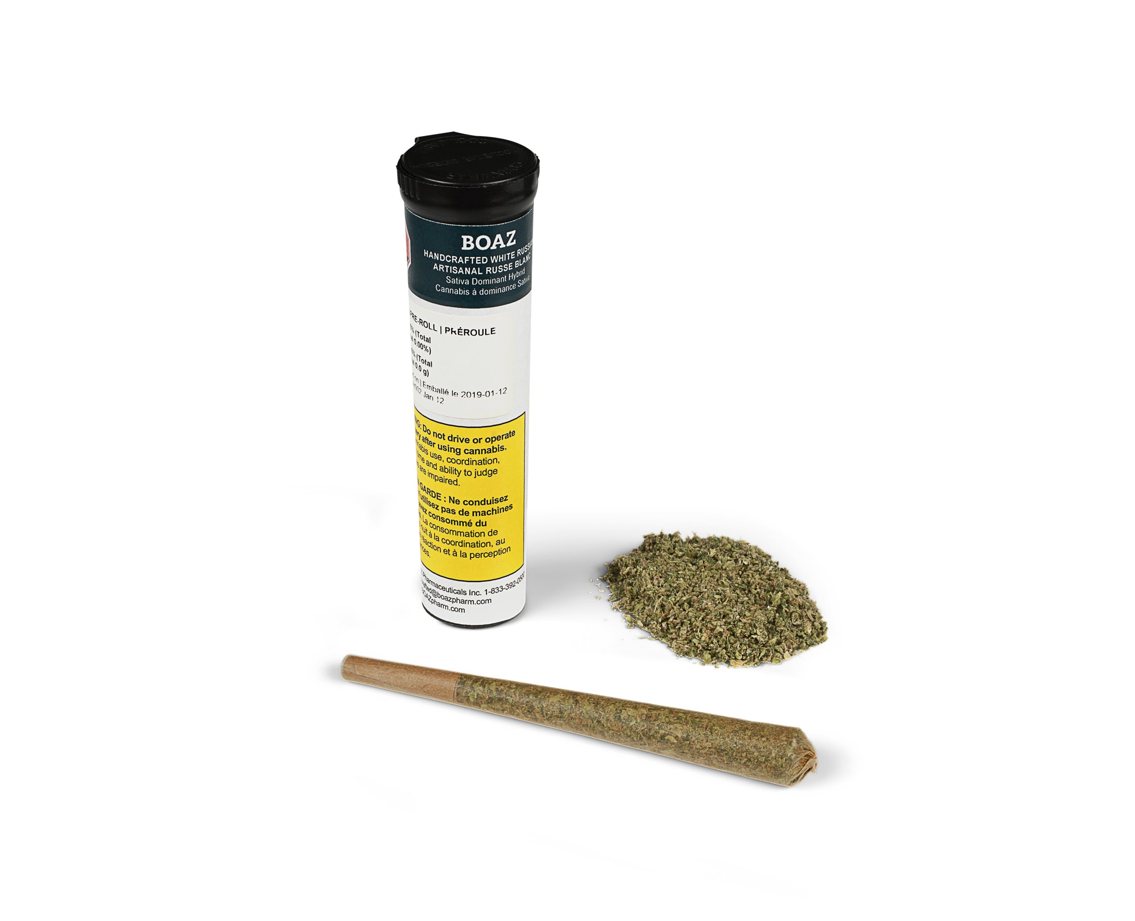 BOAZ WHITE RUSSIAN (H) PRE-ROLL - 1G X 1