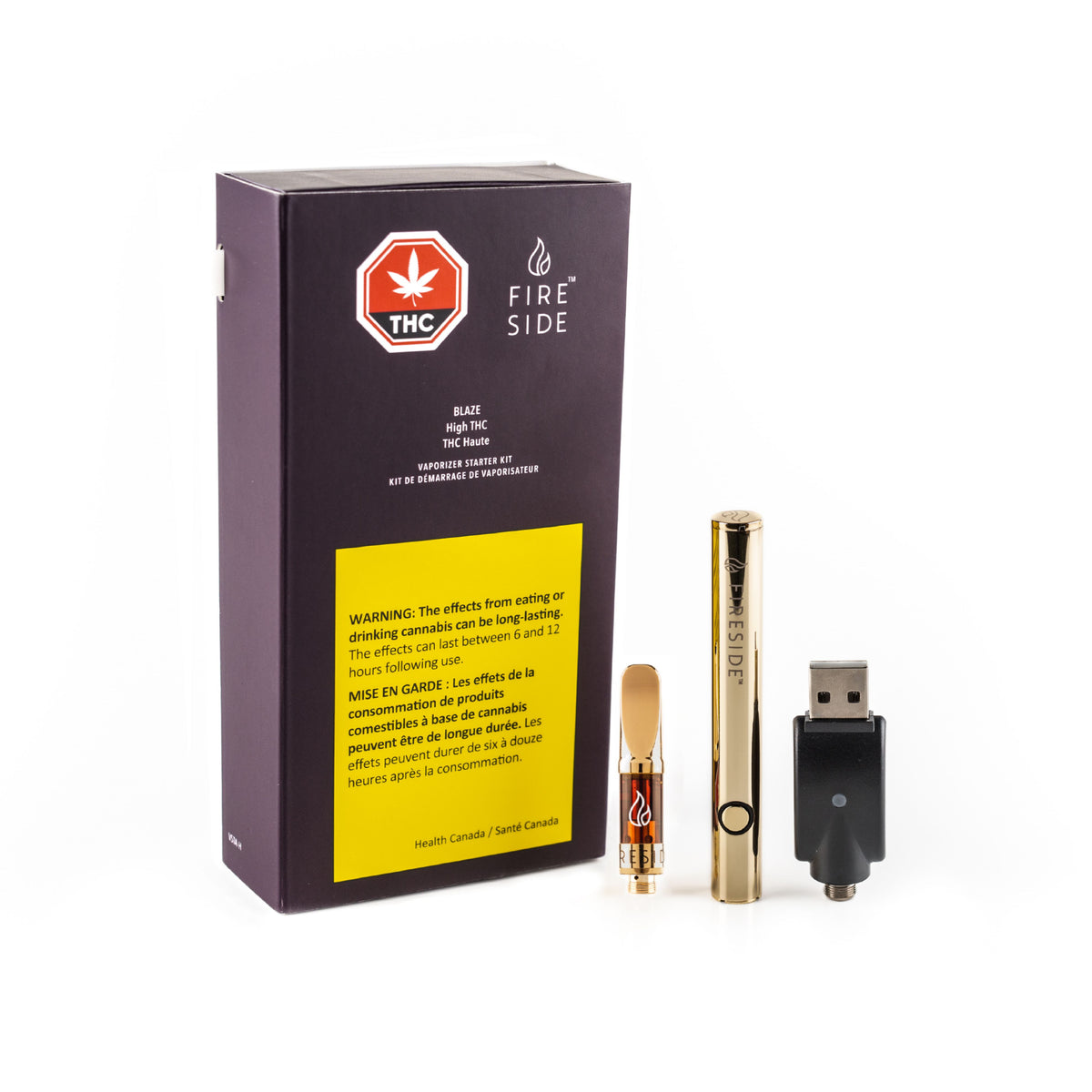 FIRESIDE BLAZE (IND) 510 STARTER PACK - 0.5G