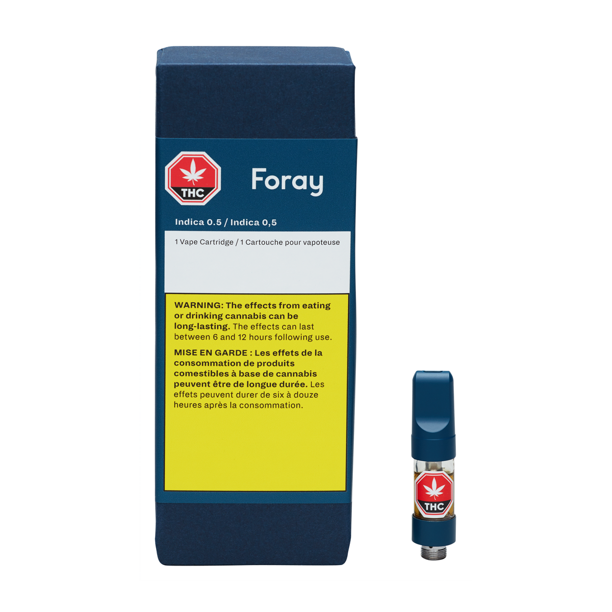 FORAY INDICA BLACKBERRY CREAM (IND) 510 - 0.5G