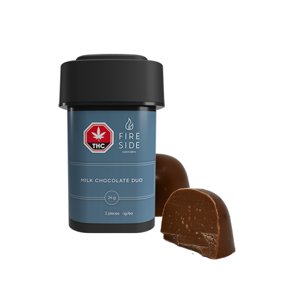 FIRESIDE MILK CHOCOLATE (H) CHOC - 5MG THC X 2