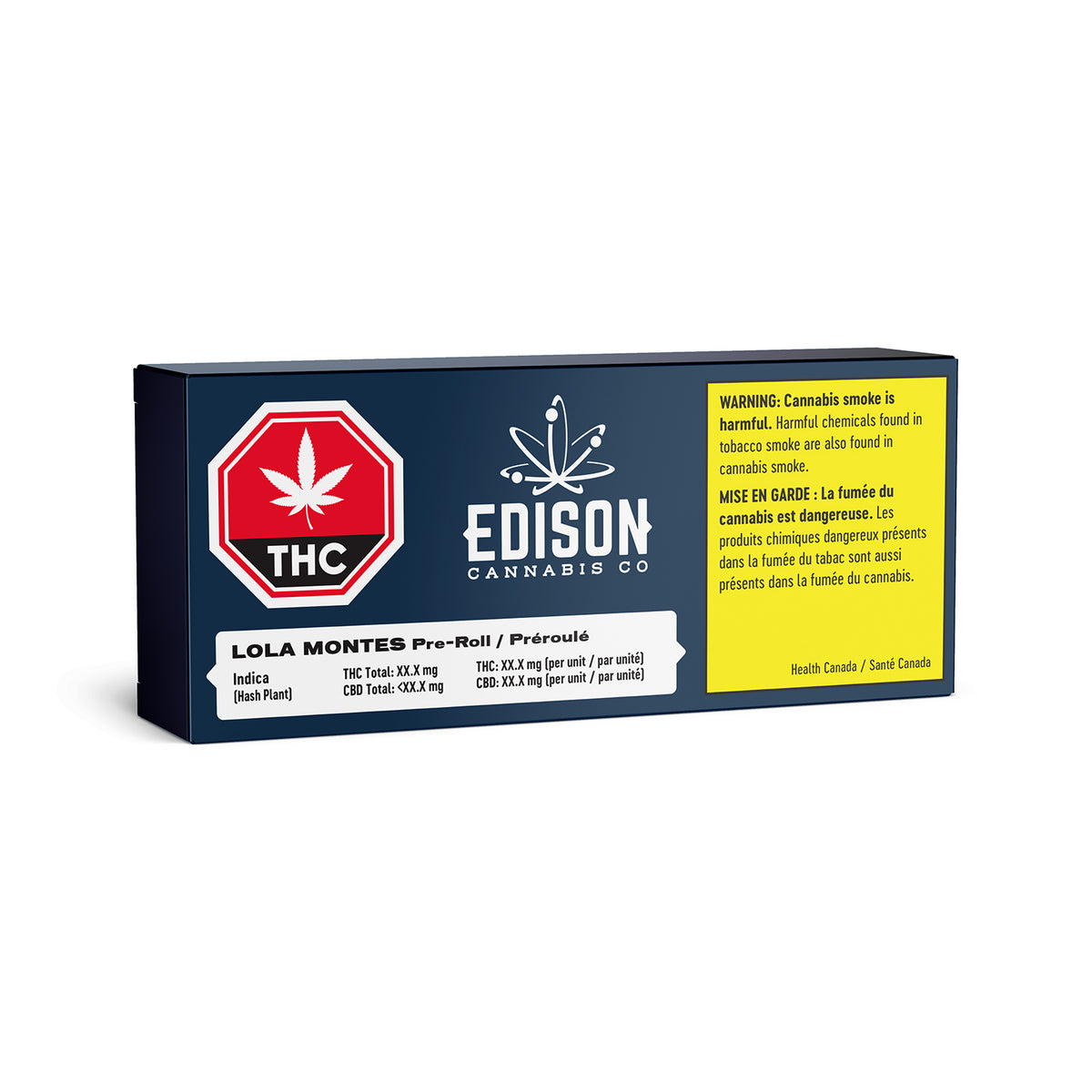 EDISON LOLA MONTES (IND) PRE-ROLL - 0.5G X 1