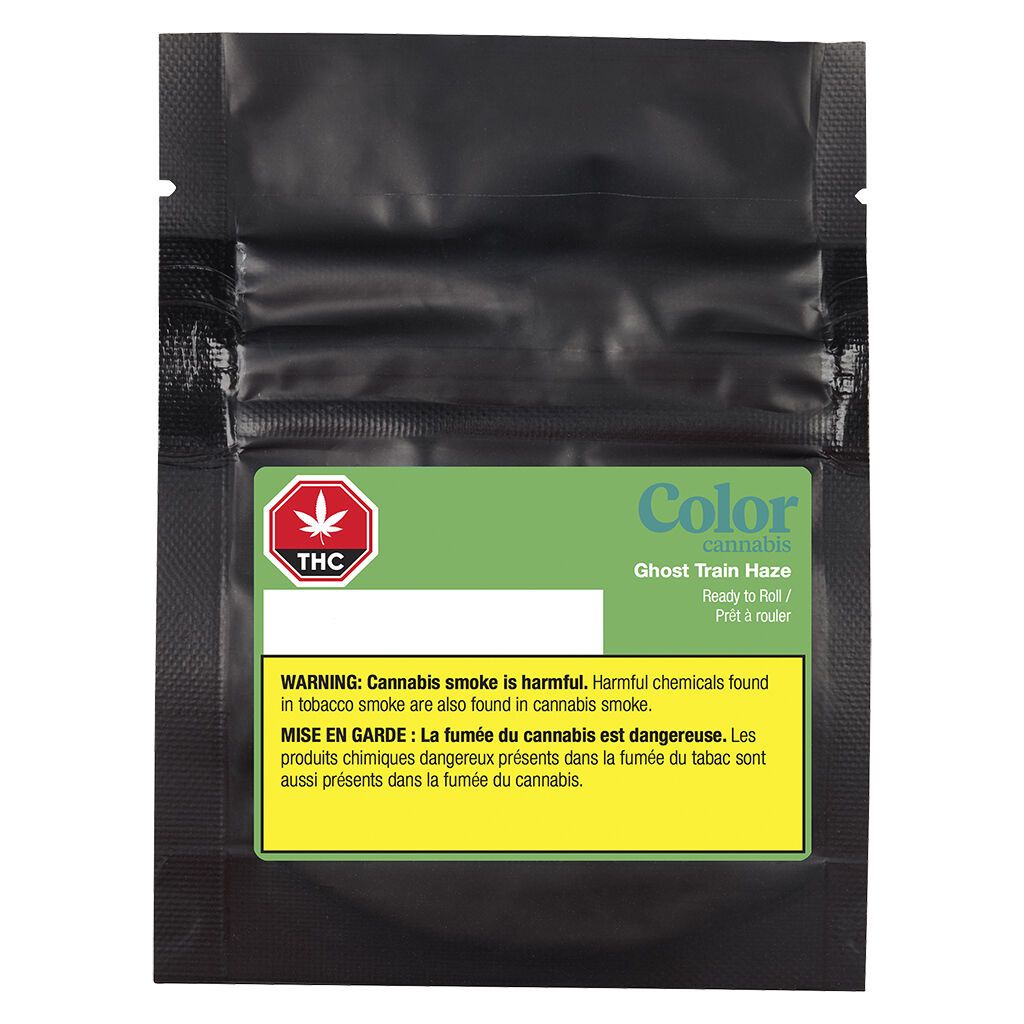 COLOR CANNABIS GHOST TRAIN HAZE (S) MILLED - 3.5G