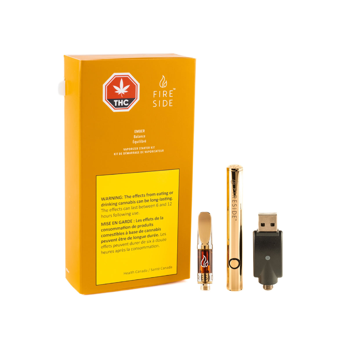 FIRESIDE EMBER BALANCED (H) 510 STARTER PACK - 0.5G