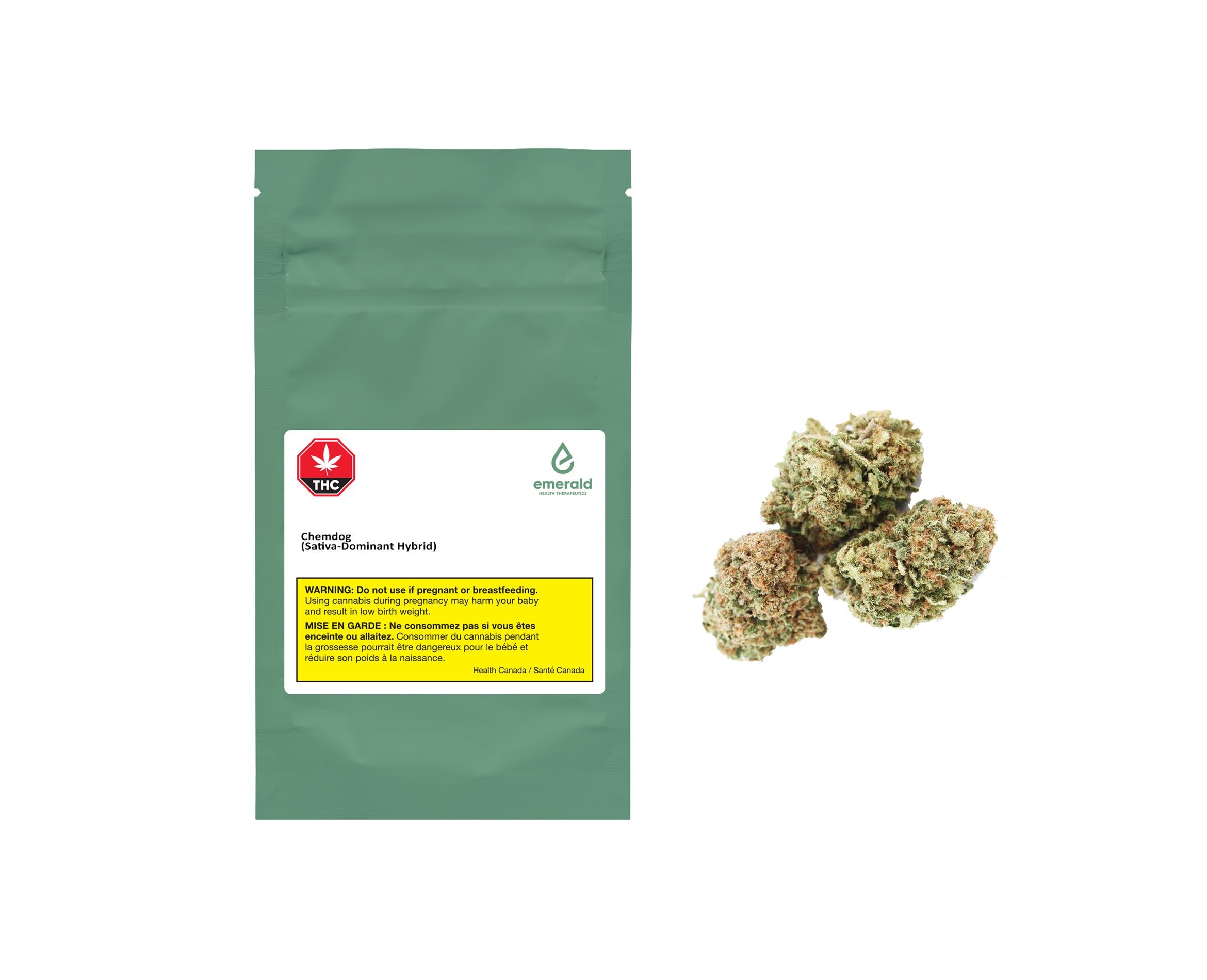 EMERALD HEALTH CHEMDOG (S) DRIED - 3.5G
