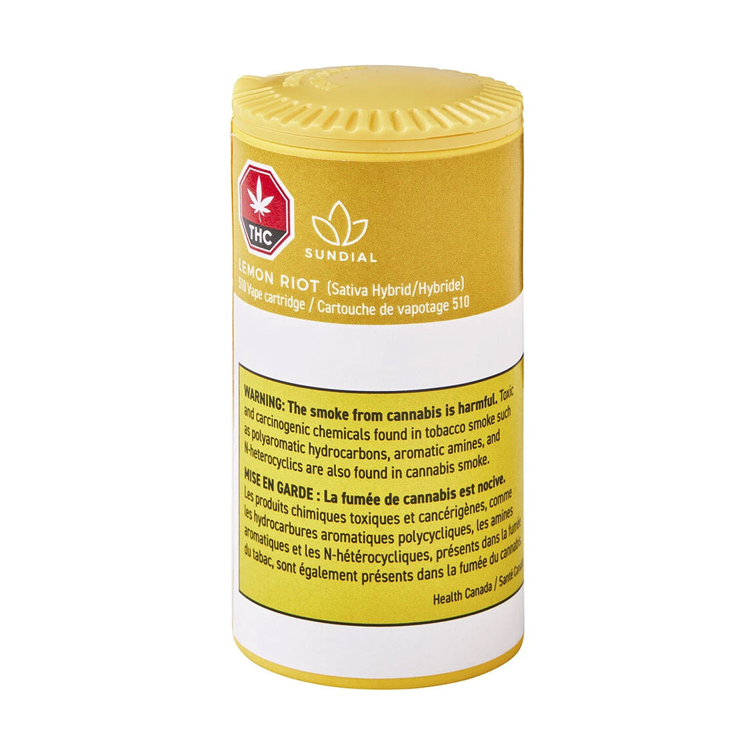 SUNDIAL LEMON RIOT (S) 510 STARTER PACK - 0.5G