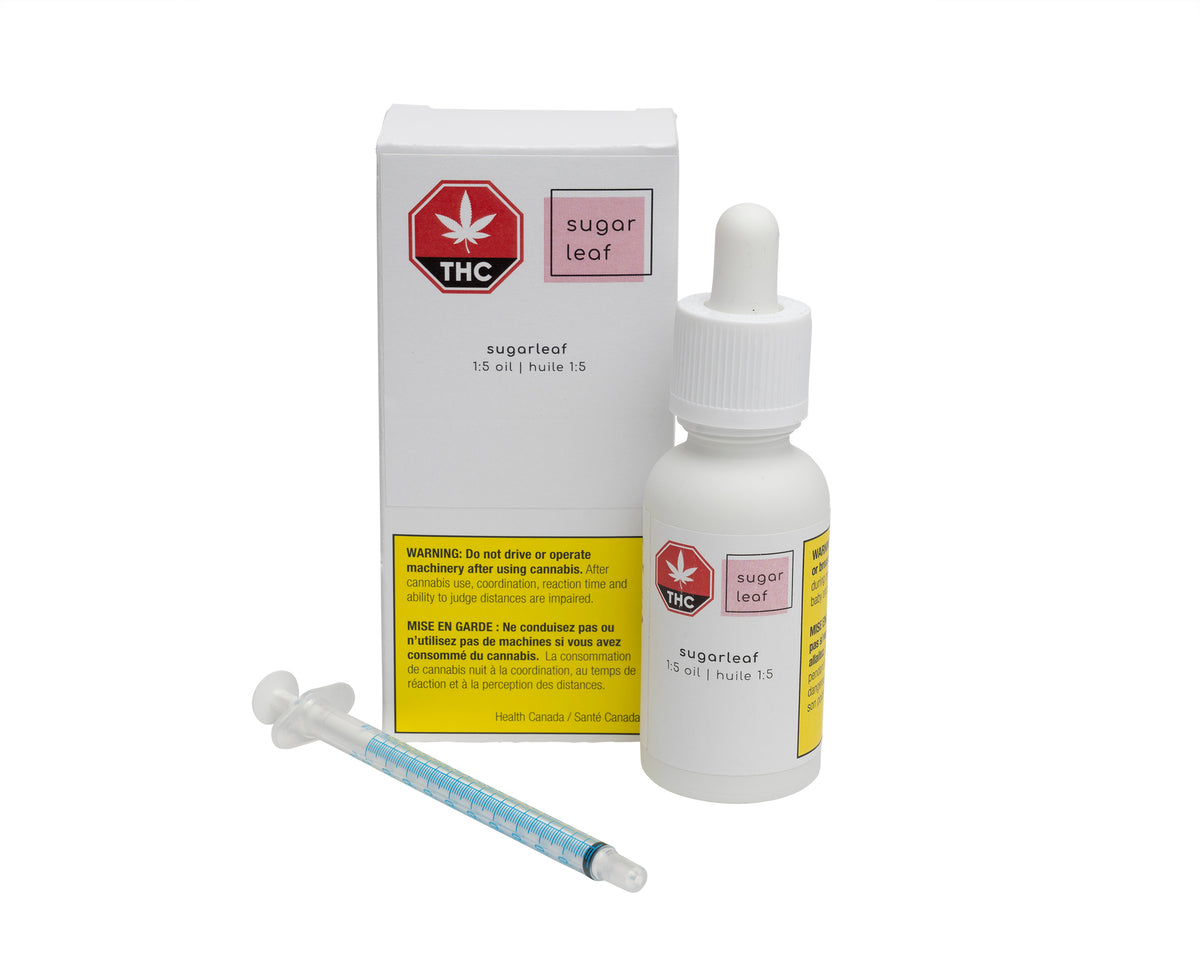 SUGARLEAF CBD 1:5 (H) OIL - 30ML