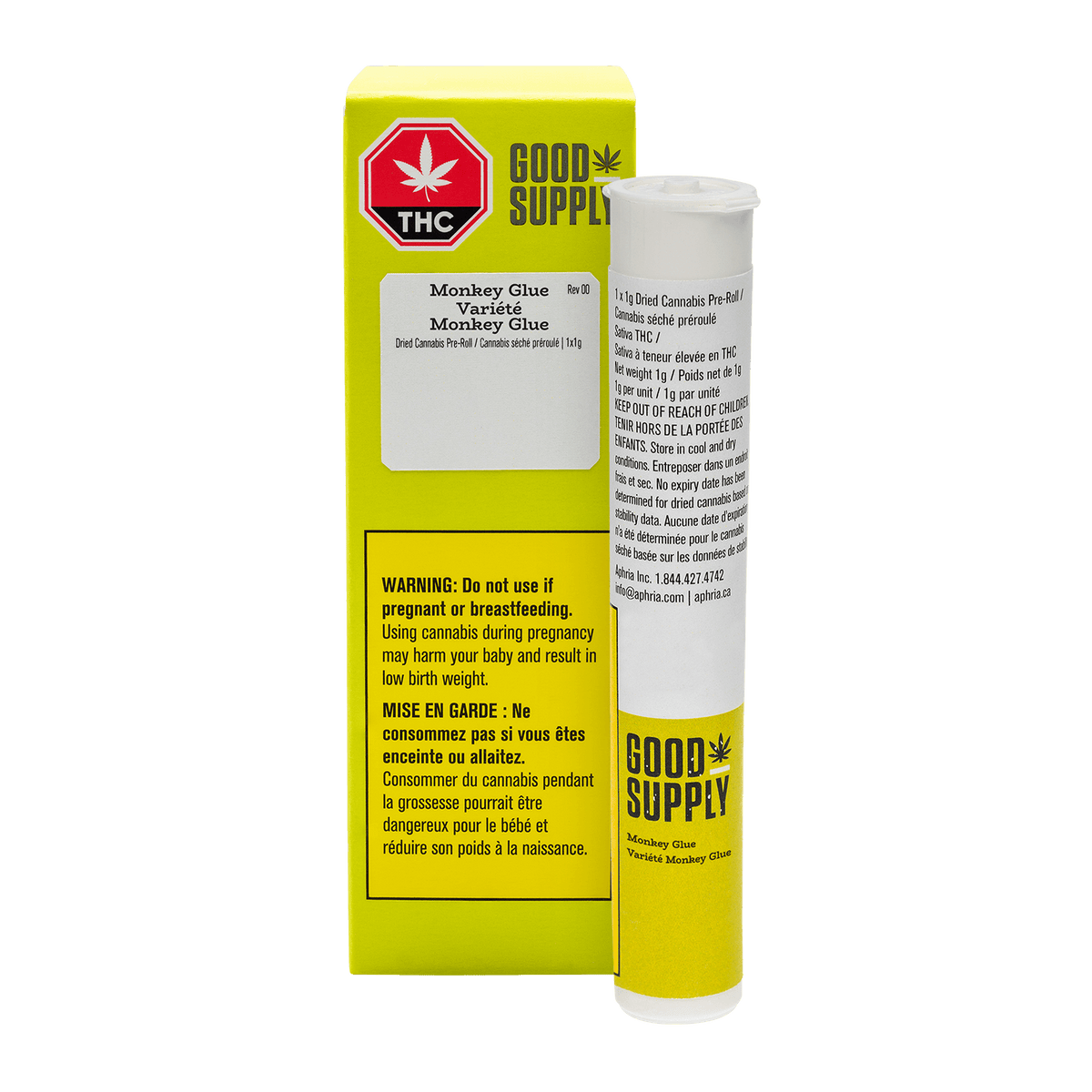 GOOD SUPPLY MONKEY GLUE (H) PRE-ROLL - 1G X 1