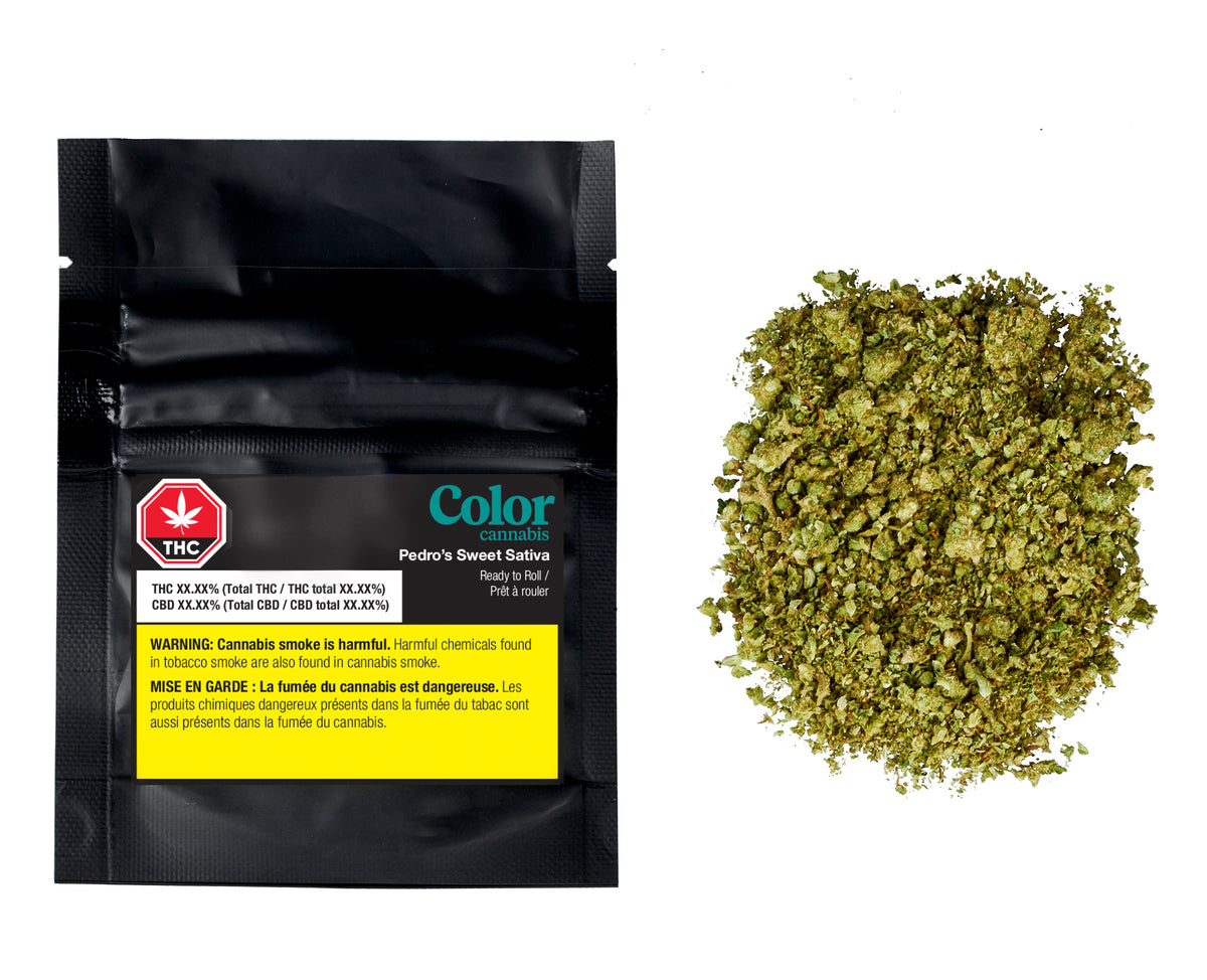 COLOR CANNABIS PEDROS SWEET SATIVA (S) MILLED - 3.5G