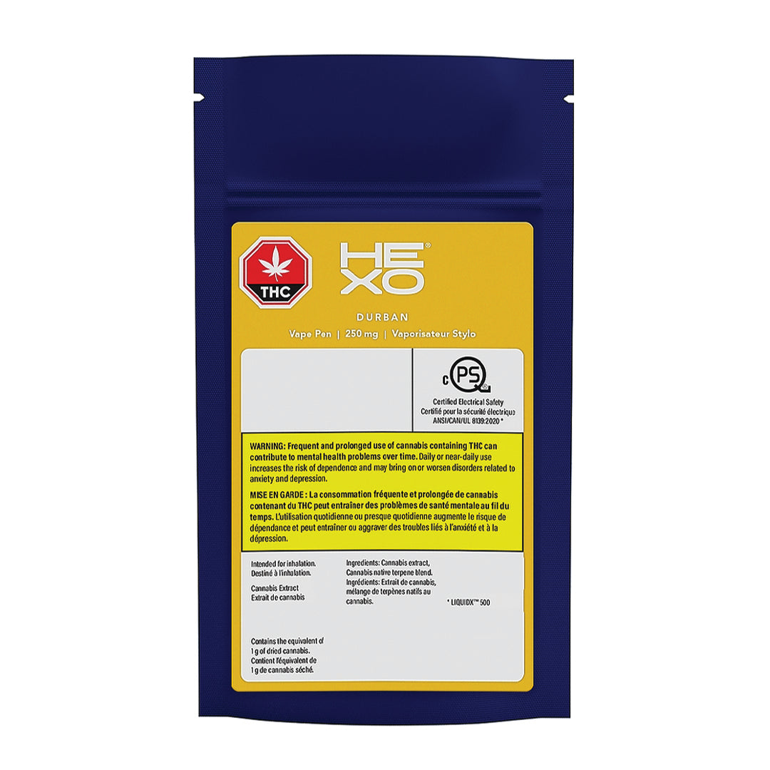 HEXO DURBAN (S) PEN - 0.25G