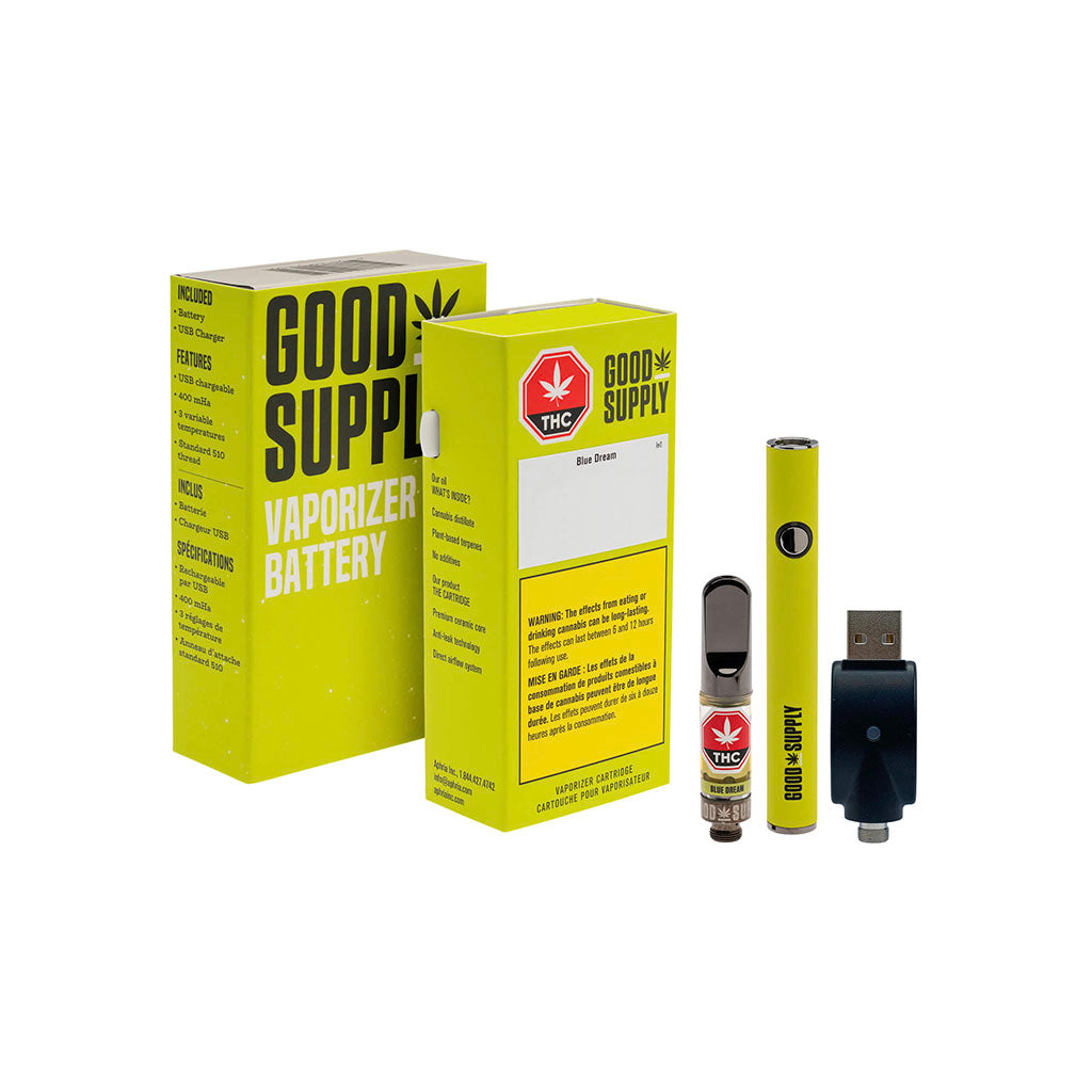 GOOD SUPPLY BLUE DREAM (H) 510 STARTER PACK - 0.5G