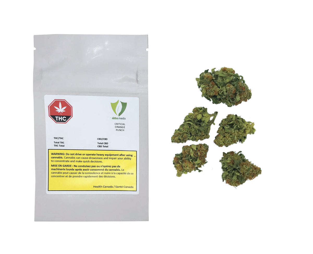 ABBA MEDIX CRITICAL ORANGE PUNCH (H) DRIED - 3.5G
