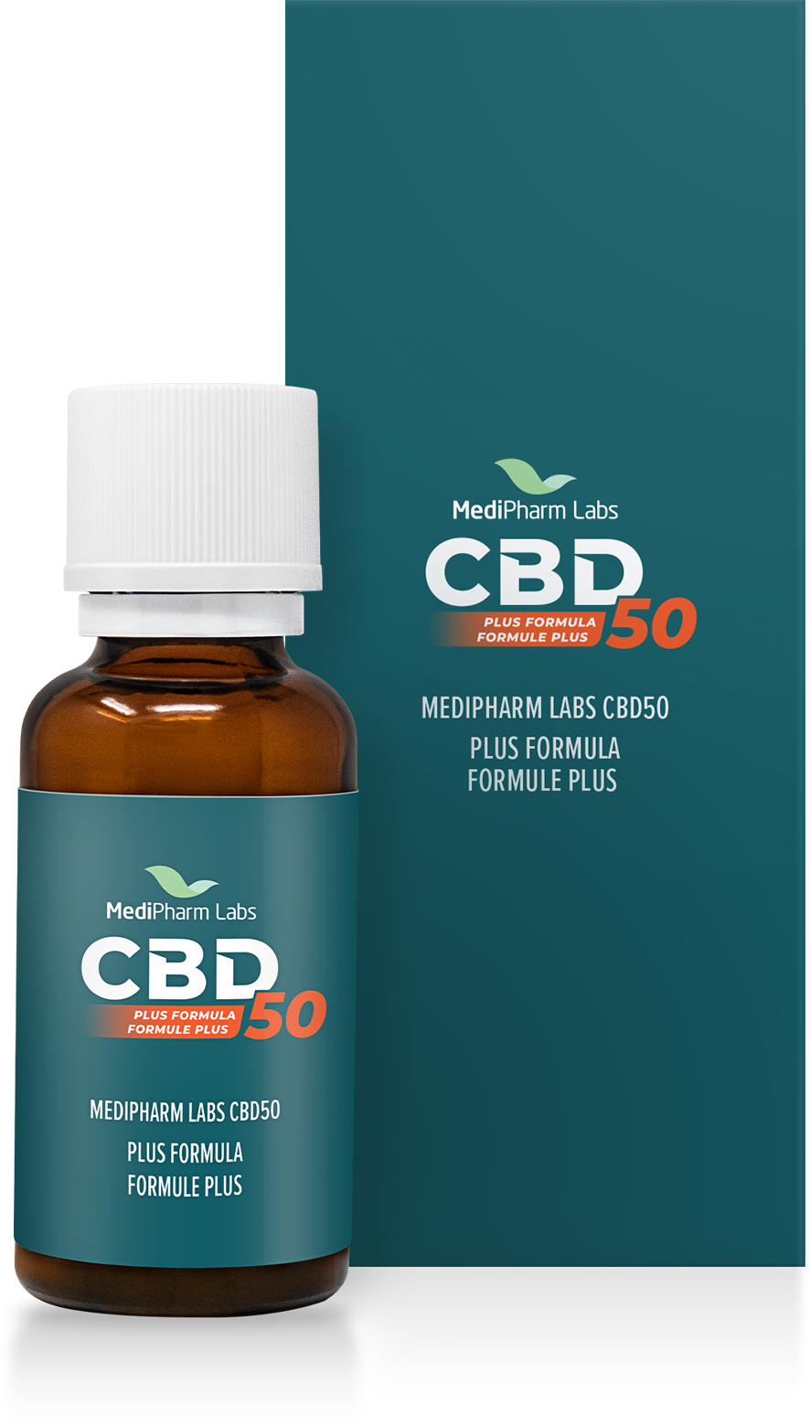MEDIPHARM CBD50 PLUS (H) OIL - 20ML