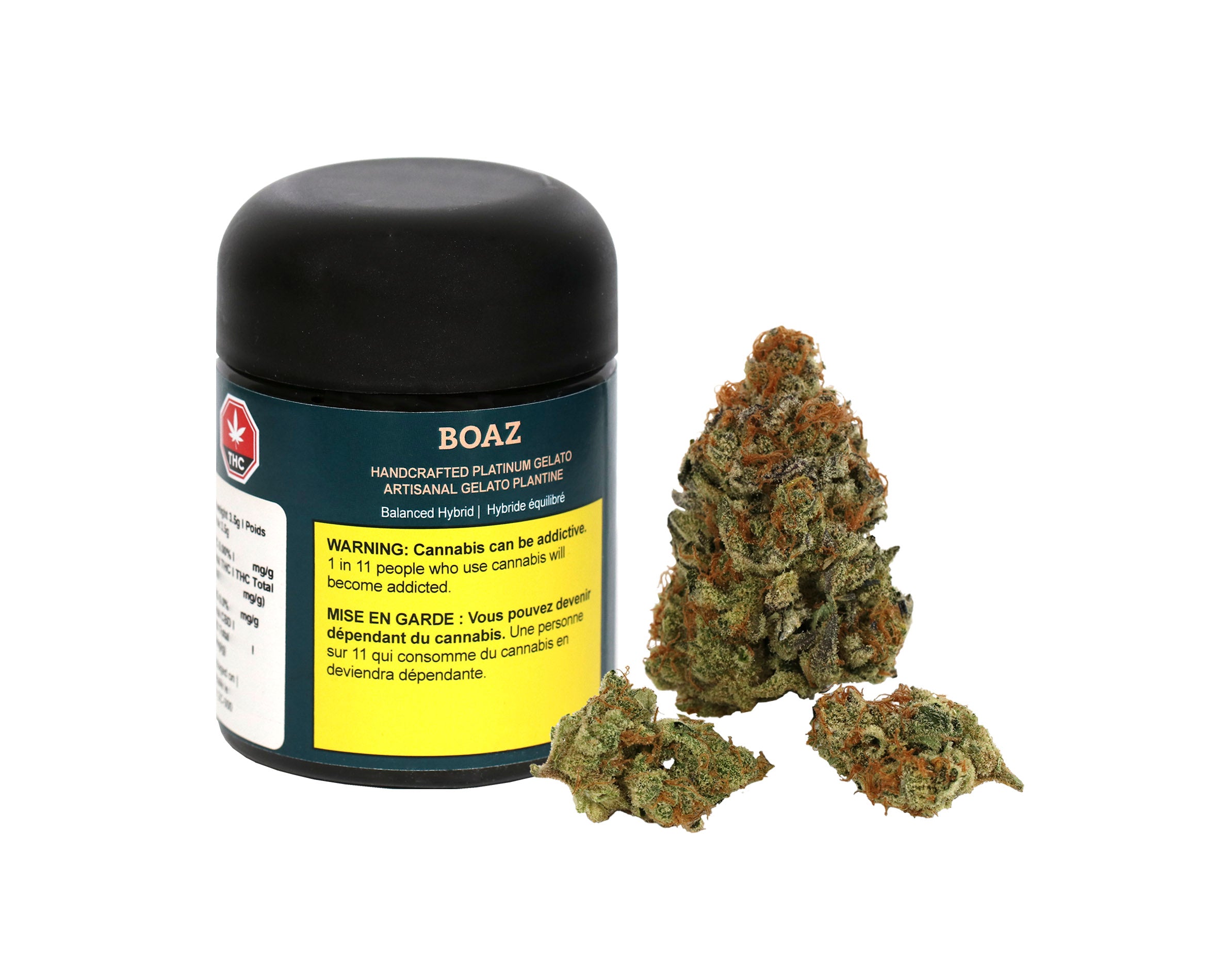 BOAZ PLATINUM GELATO (H) DRIED - 3.5G