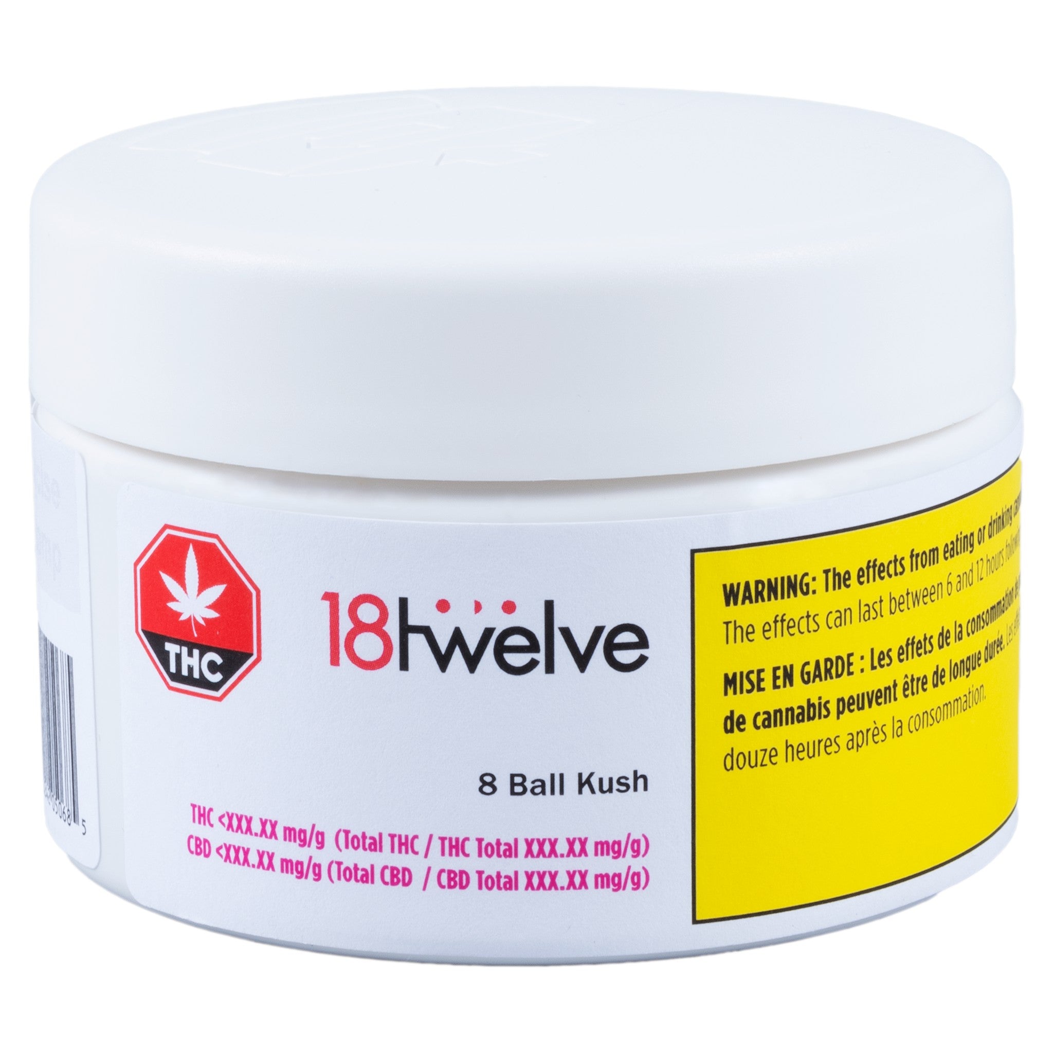 18TWELVE 8 BALL KUSH (IND) DRIED - 3.5G