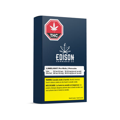 EDISON LIMELIGHT (S) PRE-ROLL - 0.5G X 3